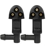 2pcs buse de lave - glace oe : 94556605 jet pulvrisateur essuie - glace gicleur de pare - brise pour ...