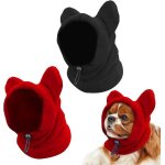 2pcs casquette chien shallyong snood chien cache oreille chien chapeau dhiver pais pour petit chiencharpe ...