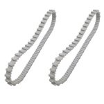 2pcs chenilles pour nettoyeur de piscine robotique - aqsacokiya - maytronics dolphin  partir de 2006 ...