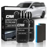 2pcs efface rayure plastique 2024 new renovateur plastique renovateur plastique voiture extrieur pour ...