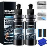 2pcs efface rayure voiture car scratch repair paste 120ml dissolvant de rayures de voiture efface rayures ...