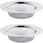 2pcs filtre  vier en acier inoxydable filtre de vidange de 115 cm crpine dvier tamis dvier crpine ...