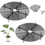 2pcs grille protection plante chatprotege pot de fleur chatgrille plante d�coupablegarde - sol pour pot ...