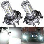 2pcs h4 80w voiture led remplacement ampoules led ampoule de phare kit super lumineux lumi�re