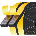 2pcs joint adh�sif isolation fen�tre - joint porte entr�e en mousse caoutchouc - anti froid et isolation ...