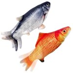 2pcs jouets de chat jouet poisson pour chat interactifs en peluche simulation poisson cataire jouets ... 2pcs jouets de chat jouet poisson pour chat interactifs en peluche simulation poisson cataire jouets ...