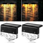 2pcs lampes solaires exterieureseclairage exterieur solaire avce 2 modes couleurimperm�able lumiere solaire ...