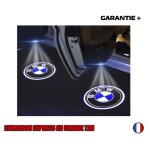2pcs led pour bmw porte porti�re voiture projecteur led logo lampe by222