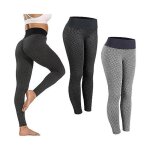 20pcs leggings femme anti - cellulite push up butt lift elastique taille haute grande taille sport pantalon ...