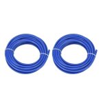2pcs ligne de d�broussailleuse 4mm fil de coupe rond en nylon bleu accessoires de tondeuses � gazon pour ...