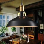 2pcs luminaire suspendue plafonnie - retro industriel edison simplicit lustre vintage pour cuisine salon ...