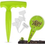 2pcs doutils de semoir de plantoir à bulbes 10pcs etiquette potager - outil de jardinage pour semis de ... 2pcs doutils de semoir de plantoir à bulbes 10pcs etiquette potager - outil de jardinage pour semis de ...