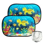 2pc pare - soleil voiture b�b� avec protection uvpare soleil voiture b�b� enfants 51x31cm pare - soleil ...