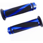 2pcs poign�es de guidon poign�e moto 22mm 7 / 8 en caoutchouc anti - d�rapant universel pour moto scooter ...