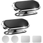 2pcs supports magn�tiques pour voiture 360 � rotation aimant�e pour t�l�phone portable support de voiture ...