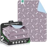 2pc tapis antid�rapant absorbant pour chiots tapis pour chienschatslapins pads dentra�nement couverture ...