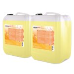 Hfer chemie adoucissant linge summer 2 x 10 l parfum frais et linge doux assouplissant respectueux et ...