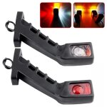 2x 12v - 24v led feux de gabarit feux de position remorque feu de gabarit camion voiture