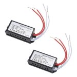 2x ac 220v � 12v transformateur �lectronique led convertisseur de tension de pilote dalimentation pour ...
