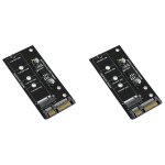 2x adaptateur m. 2 sata adaptateur m2 vers sata adaptateur m. 2 vers sata convertisseur m. 2 ngff carte ...