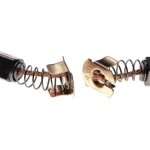 2x balai de charbon pour moteur lectrique 7 x 73 x 11mm remplace makita 191971 - 3 cb - 430 pour outil ...