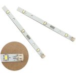 2x bande lumineuse led pour réfrigérateurs congélateurs rongsheng hisense 2x bande lumineuse led pour réfrigérateurs congélateurs rongsheng hisense