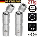 2x cl  bougie magntique 14 / 16 mm bougies dallumage bougies de prchauffage douze pans pour bmw