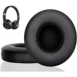 2x coussinet casque audio universel bonnette oreillette mousse protection noir couvre protge oreille80mm ...