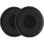 2x coussinet compatible avec jabra evolve 2 75 coussinet - coussinets en mousse pour casque audio - noir ...