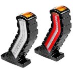 2x feux de gabarit led 12v / 24v pour camion remorque caravane