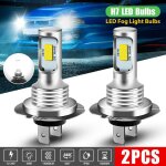 2x h7 led 6000k super blanc 110w 4000lm kit antibrouillard kit ampoules feux de croisement