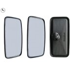 2x r�troviseur ext�rieur lat�ral miroir en verre 37. 5x20cm / bras �24 - 26mm homologu� e6 camion tracteur ...