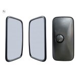 2x r�troviseur ext�rieur lat�ral miroir en verre 38x19cm bras �16 - 20mm homologu� e6 camion tracteur ...