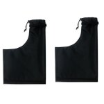 2x sac daspirateur de souffleur de feuilles accessoires doutils de jardin pour broyeur de pelouse lectrique ...