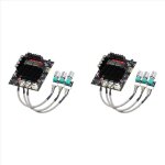 2x t1002p mise � niveau 100wx2 bluetooth amplificateur num�rique carte audio st�r�o �galiseur r�glage ...