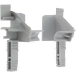 2x tulipe volet roulant mod�le alur�no zf pour lames de 12 � 15mm pvc gris guidage universel protection ...