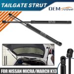 2x v�rins de gaz de hayon pour nissan micra mk4 k13 2010 - 2017 904501hb0a 904511hb0a