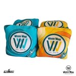 2x4 sacs de cornhole ? acl rec premium ? double face ? wicked wood ? jeu d?adresse extrieur