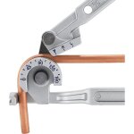 3 en 1 cintreuse de tubes manuelle 1 / 4 5 / 16 3 / 8 0 - 180� outils de cintrage pour cuivre laiton ...