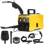 3 en 1 poste � souder 140a 220v mig courant r�glable affichage num�rique double tension jaune