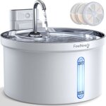 35l fontaine � eau et pour chat sans fil avec batterie 4000mahfontaine a eau chat silencieuse inox detecteur ...