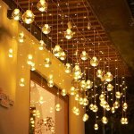 3. 5m guirlande solaire exterieur lumineuse led avec 108 led - 12 lumi�res sph�riques claires ip65 �tanche ...