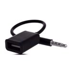 3. 5mm male audio aux jack vers usb 2. 0 type a cble adaptateur pour adaptateur femelle - juanio -