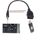Adaptateur audio aux vers usb - non spcifi - 3. 5mm male - compatible voitures - usb femelle