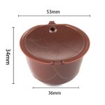 3 capsules r�utilisables compatibles dolce gusto pour amateurs de caf�