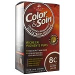 Coloration permanente - les 3 chênes - blond cuivré 8c - sans ammoniaque - tous types de cheveux Coloration permanente - les 3 chênes - blond cuivré 8c - sans ammoniaque - tous types de cheveux