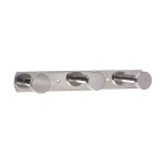 3 crochets mural acier inox 304 chrome bross - porte - serviettes pour salle de bain cuisine (fixation ...