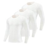 3 pack t - shirt de compression homme manches longues séchage rapide maillot tee shirt stretch pour jogging ... 3 pack t - shirt de compression homme manches longues séchage rapide maillot tee shirt stretch pour jogging ...