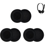 3 paire rechange coussinets en mousse pour casque audiooreillettes en mousse douce compatible pour sennheiser ...