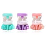 3 pcs brosse vaisselle brosse � vaisselle brosse cuisine brosse vaisselle avec reservoir brosse � vaiselle ...